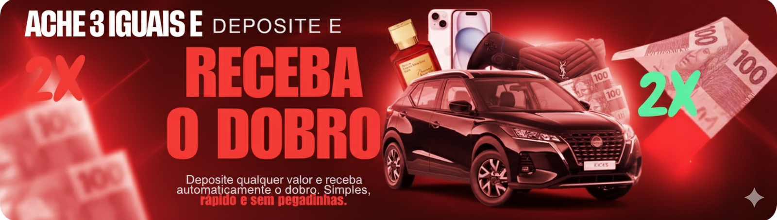 Banner Sorte na Jogada